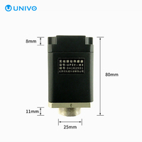 Sensor de Vibración MEMS Inalámbrico Inteligente Personalizado de 3 Ejes con Temperatura: Monitor de Velocidad de Motor Remoto IoT ± 16g Zigbee IP67