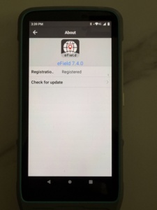 Pengontrol Data Tangguh Z20: Alternatif Sempurna yang Kompatibel dengan EField untuk EFIX FC2 Handhandle, Android 10, Tablet Survei 5,5 inci - Product Image 5