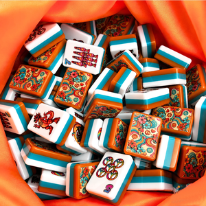 Mahjong Americano de Diseño con 160 Fichas, Acrílico de 3 Capas, Estilo Boho Chic, Perfecto para Fiestas, Regalos y Decoración del Hogar - Product Image 4
