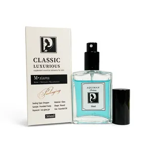 Customize unique square empty refillable luxurious 10ml 15ml 30ml 50ml 100ml glass oil spray perfume bottle
