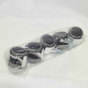 Moderne 2-Zoll-Chrommöbelrollen <span class=keywords><strong>50mm</strong></span> Bürostuhl Lenkrad mit Bremse für Wohnzimmer Krankenhaus & Schule - Product Image 6