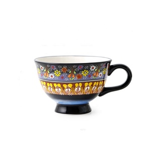 Creative Nordic 8-Inch Steak Porcelain Pottery Dish Bowl Cup <b>Set</b> for Western Food for School Desserts Available Large Small - Product Image 4