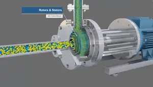 Maionese automática cheia que faz a máquina maionese homogeneizador misturador máquina