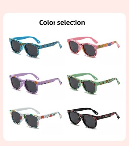 Gafas de Sol Polarizadas para Niños con Diseño de Dibujos Animados, Lentes TAC con Logotipo Personalizado para Viajes y Fotografía Urbana - Product Image 4