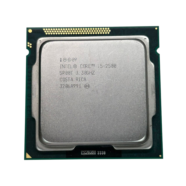 High Security & Reliability Legacy Intel Core Processors 32 nm Lithography I5 2500 CPU for Wholesale