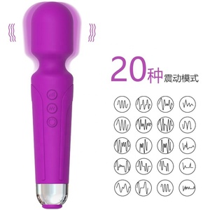 Actualizado poderoso de vibrador varita masajeador con 20 magia modos de vibración cuello hombro masaje de cuerpo - Product Image 6