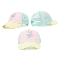 RongGuang venta al por mayor logotipo personalizado moda ajustable niños gorra de béisbol verano deportes al aire libre gorra para niños niñas