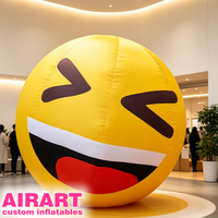 Ballon gonflable visage souriant, ballon gonflable visage amusant, ballon gonflable avec logo personnalisé, ballon gonflable à expressions pour centre commercial, vacances et fête