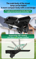 Cámara de Seguridad CCTV con Reflector LED Solar de 3 Lentes, Sistema de Seguridad con PTZ, IP67, Plástico ABS, Inalámbrico, WiFi, 4G, SIM, Control por Aplicación