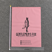 Sacs d'emballage en plastique PE mat/givré imperméables personnalisés avec fermeture éclair pour vêtements, maillots de bain, impression offset de votre propre logo, 100 pièces