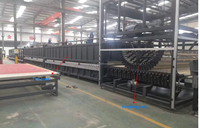 Four de trempage pour verre, puissance 645 kW, garantie 1 an, application architecturale