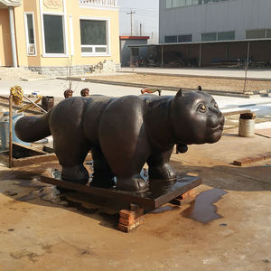Grande Statua di Gatto in Bronzo di Fernando <span class=keywords><strong>Botero</strong></span> per Decorazione di Piazze - Product Image 1