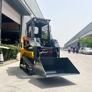 Của Trung Quốc New Arrival sản phẩm Mini Skid chỉ đạo Bộ nạp bánh xe 1ton EPA chứng nhận động cơ diesel Crawler skidsteer với canb - Product Image 2