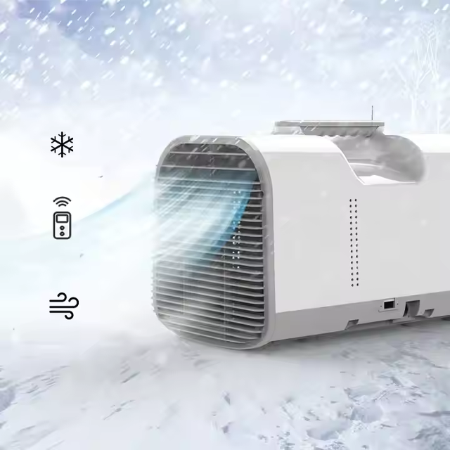 Camping Air Conditioner Portable Outdoor Tent AC Unit | EU/US/AU Certified Small Low-Noise Air Conditioner for Room & Hotel Use