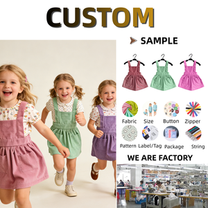 Vêtements d'été décontractés pour bébé, sans manches, en coton sergé, porte-bébé pour bébé, robe pour <span class=keywords><strong>filles</strong></span>, vêtements d'été pour bébé, personnalisable pour <span class=keywords><strong>les</strong></span> <span class=keywords><strong>filles</strong></span> de 0 à 8 ans - Product Image 1