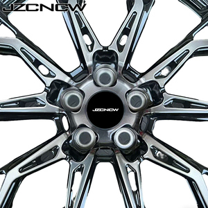 JZCNCW Nouvelles jantes de voiture en alliage d'aluminium forgé 17-24 pouces 5x112mm Finition peinte pour la rénovation/mise à niveau des modèles Q8 SQ8 RS - Product Image 2