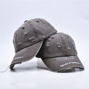 Gorra de Béisbol Bordada Informal Sin Estructura, Gorra de Béisbol Desgastada, Gorra de Béisbol Lavada - Product Image 6