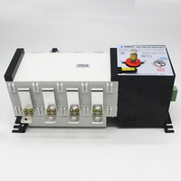 Interrupteur de transfert automatique double alimentation photovoltaïque nouvelle énergie PC NLQ4-250/4P 250A certifié CE 400V, prix usine avec réduction