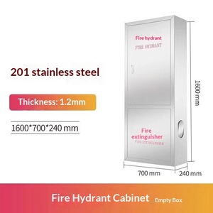 Empty Box 1600*700*240mm Wall Mounted Indoor Outdoor Firefighting Equipment Storage Enclosure Empty box - Product Image 2