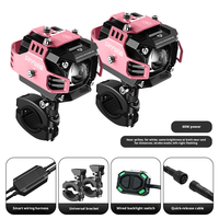 High Power Motorcycle LED Spotlights Heat Dissipation Dustproof for Motorbike Electric Scooter Custom Size 20pcs
