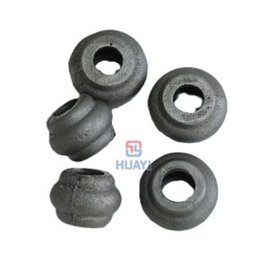Componentes de Hierro Forjado, Bujes de Fundición con Orificio Redondo de 16 mm, Hierro Decorativo, Forja en Caliente, Elementos de Hierro Forjado - Product Image 2