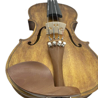 Violon 4/4 en bois massif fait main de haute qualité à prix abordable pour étudiants, avec sac