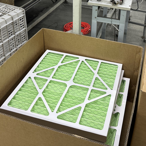 Hot bán Trung Quốc bán buôn lò Lọc 16x25x1 16x25x4 16x25x5 kích thước tùy chỉnh biểu tượng màu lò Khói Lọc - Product Image 2