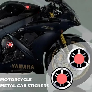 Calcomanía 3D para Coche y Moto Modificada, Insignia de Metal ABS de 5 cm, Adhesivo con Logotipo para Yamaha R1 R3 R25 Mt-09 Mt07, Accesorios para Coche - Product Image 4