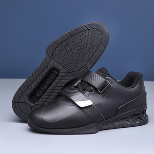 <span class=keywords><strong>Chaussures</strong></span> de musculation en cuir OEM personnalisées pour hommes, femmes et enfants, pour l'entraînement en salle de sport, antidérapantes, avec service <span class=keywords><strong>d</strong></span>'impression de logo - Product Image 6
