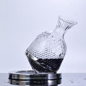 <span class=keywords><strong>Carafe</strong></span> à <span class=keywords><strong>vin</strong></span> en cristal soufflé à la main Hxglass Classic Transparent 1L 1.5L 1.8L, distributeur de <span class=keywords><strong>vin</strong></span> rotatif à 360°, <span class=keywords><strong>carafe</strong></span> à whisky - Product Image 3