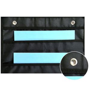 Sac de rangement mural pliable pour fournitures de bureau, 10 poches, minimaliste, écologique, à suspendre sur la porte - Product Image 5