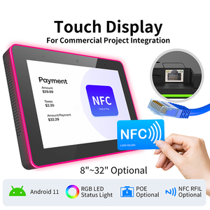 <span class=keywords><strong>Tablet</strong></span> da Parete 10.1 Pollici Rockchip RK3568 Android 11 con RJ45 POE NFC per Prenotazione Stanze, Hotel, Casa, Riunioni e Controllo Conferenze - Product Image 1