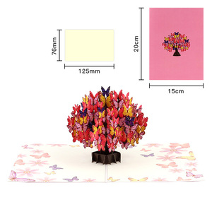 <span class=keywords><strong>2025</strong></span> cây bướm sáng tạo 3D thiệp chúc mừng ngày lễ tình nhân giấy chạm khắc Quà Tặng Thiệp chúc mừng - Product Image 2