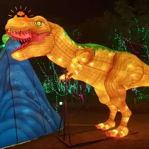 主题灯恐龙装饰照明动物灯防水节日灯笼户外装饰圣诞新年
