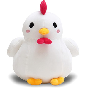 1496 pollo blanco relleno al por mayor ODM OEM Gallo peluche juguete blando fábrica CPSIA Animal relleno lindo juguete para regalo pollo <span class=keywords><strong>de</strong></span> peluche - Product Image 2
