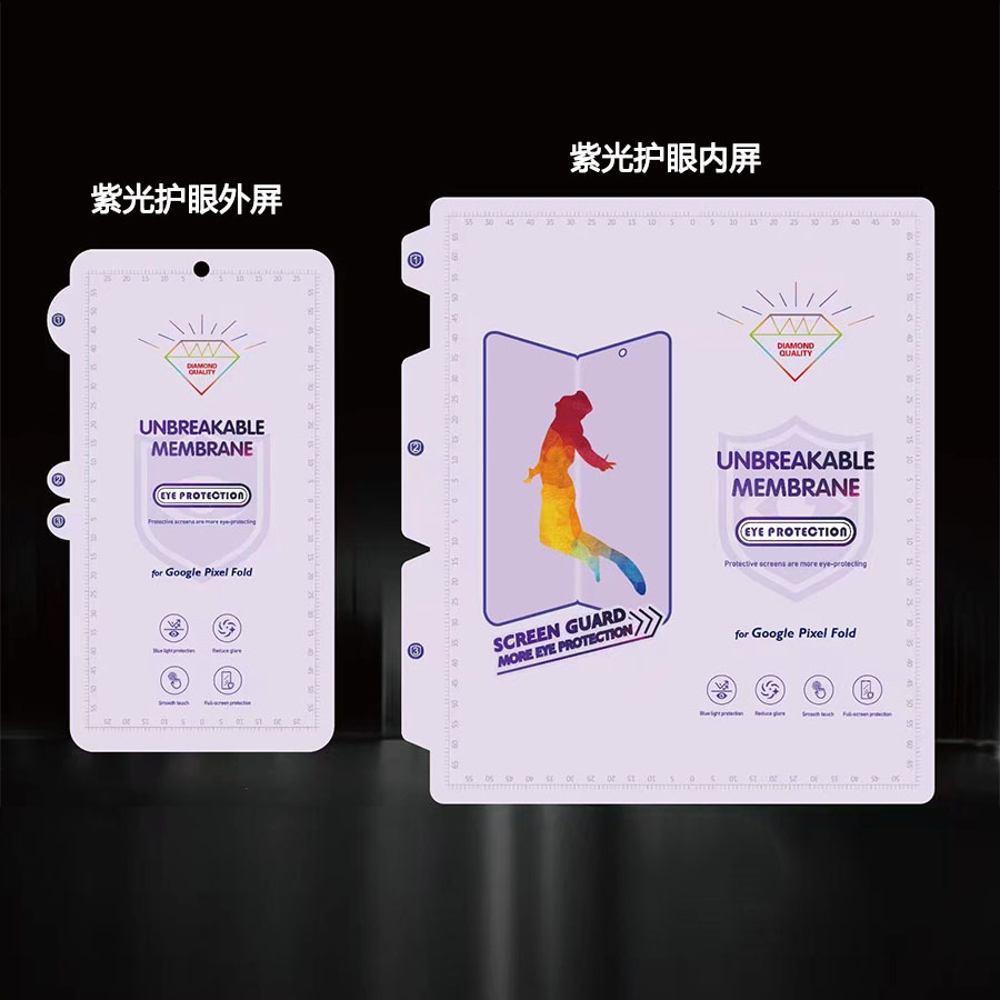 ป้องกันแสงสีฟ้า (ไม่รวมฟิล์มด้านหลัง)