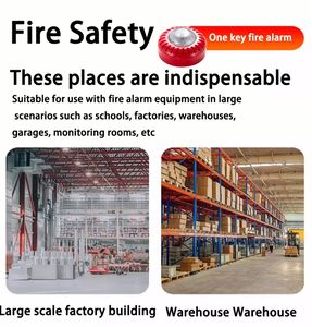 Sirena Estroboscópica Contra Incendios de Tono Continuo, LED, Montaje en Pared, DC12-24V, 60fpmin, para Alarma de Incendio, Venta al Por Mayor de Fábrica - Product Image 6