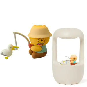 Humidificador personalizado de fábrica Figura DE ACCIÓN Humidificador para el hogar y la Oficina Figura de acción de silicona Dibujos animados Ip Shape Personalización