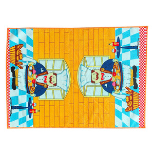 ผ้าเช็ดครัวไมโครไฟเบอร์พิมพ์ลายแบบซับลิเมชั่น ขนาด 40x60 ซม. ซับน้ำเร็ว ลายดอกไม้และพืช สามารถปรับแต่งได้ - Product Image 5