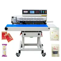 Date Printing Plastic Foil Continuous Bag with Heat Sealing Machine