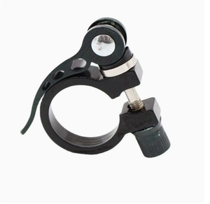 Collier de selle de vélo en aluminium coloré réglable en hauteur avec boulon de fixation rapide pour vélo - Product Image 4