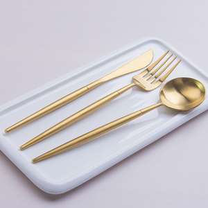 بسعر الجملة رخيص على الطراز الاسكندنافي ملعقة سلطة وشوكة من الفولاذ المقاوم للصدأ - Product Image 2