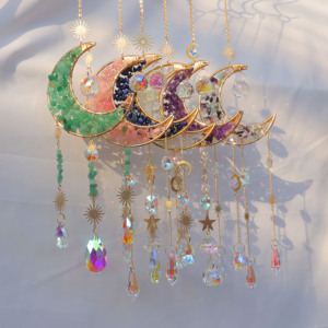 Atrapasoles de Cristal Personalizados al por Mayor, Decoración de Cristal con Mariposas, Prismas, Suministros para Atrapasoles - Product Image 6