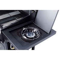 Parrilla de Gas de Estilo Moderno Personalizable, Parrilla Comercial de Gas Natural con Múltiples Quemadores, Equipo de Barbacoa de Alta Eficiencia Resistente al Viento