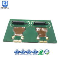 Carte de circuit imprimé rigide flexible pour panneau LED, circuit imprimé flexible avec connecteurs, assemblage de câbles flexibles, fabricant OEM personnalisé
