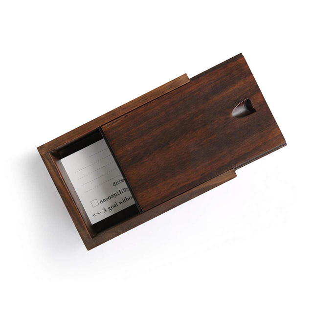 Wholesale Eco-Friendly Customized Size Small Wooden Laser Craft Gift Box for Bulk Wooden USB Boxes with Slide Lid