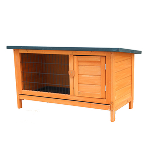 2023 sıcak <span class=keywords><strong>Pet</strong></span> kafesleri düşük fiyat bahçe açık ahşap tavşan kafesi - Product Image 4