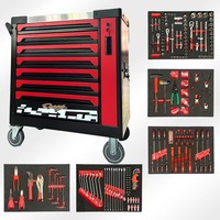 Carro de Herramientas de Hierro con Cajones de Venta Caliente para Taller, Uso Rudo, Profesional y Duradero para Diagnóstico de Camiones