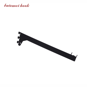 Columna Metálica en Forma de U para Supermercado, Poste Vertical con Ranuras en Forma de U para Exhibición de Ropa - Product Image 3