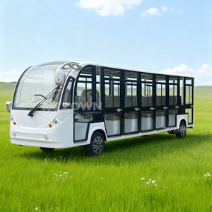 Autobús eléctrico panorámico grande de 17 plazas con ventanas anchas para una experiencia de viaje inmersiva - Product Image 4
